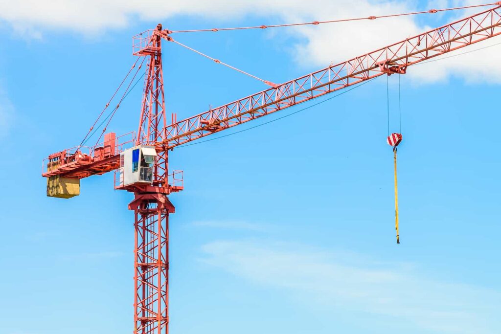 tipos de gruas construcción