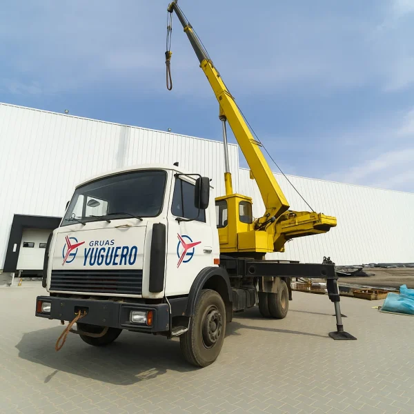 grua autocargante yuguero